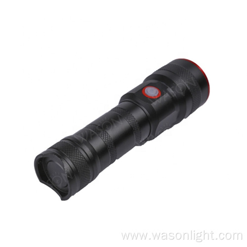 Top Grade Tactical 300 Meters Long Range 26650/18650 Handy Strong Light Aluminium Alloy Led Flashlight